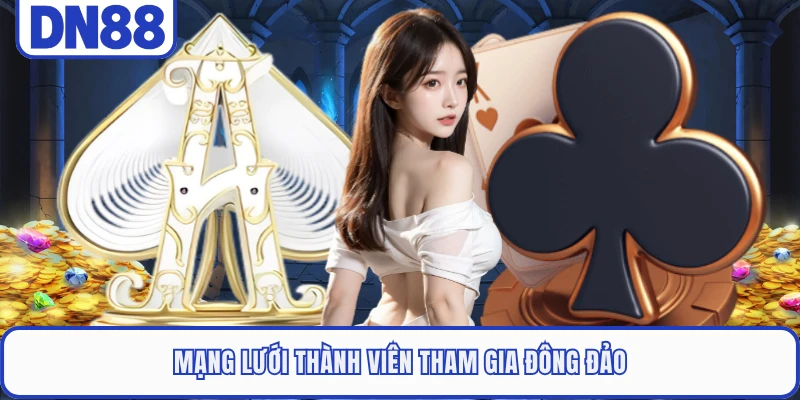 Giới Thiệu DN88 3 Mạng lưới thành viên tham gia đông đảo